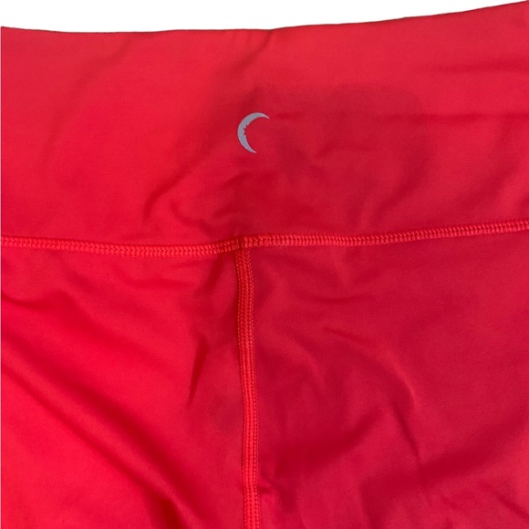 Zyia light n tight red stripe leggings 7/8 hi rise - Picture 5 of 5